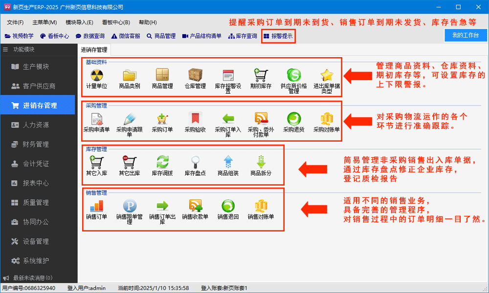 新页ERP