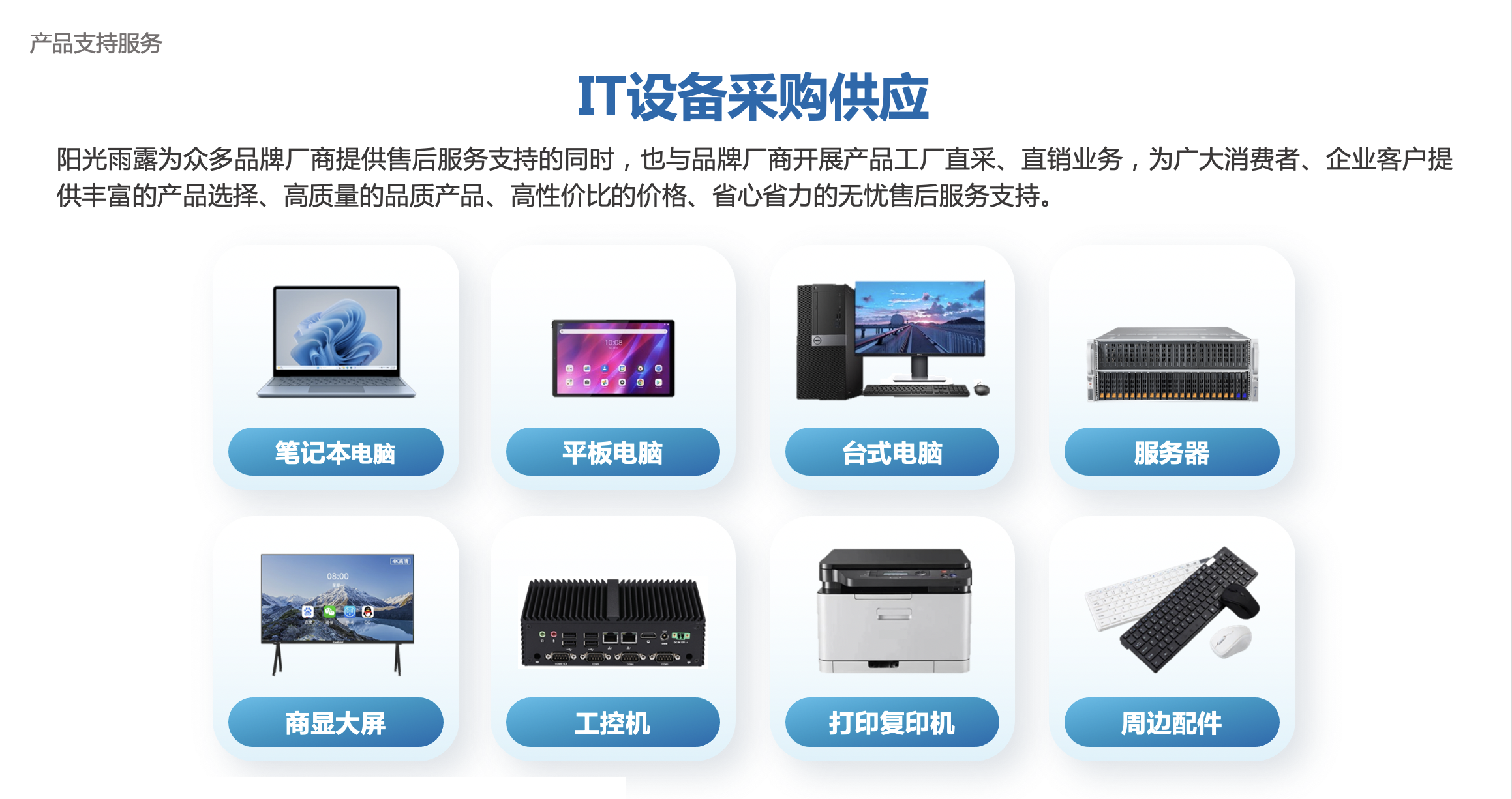硬件产品销售