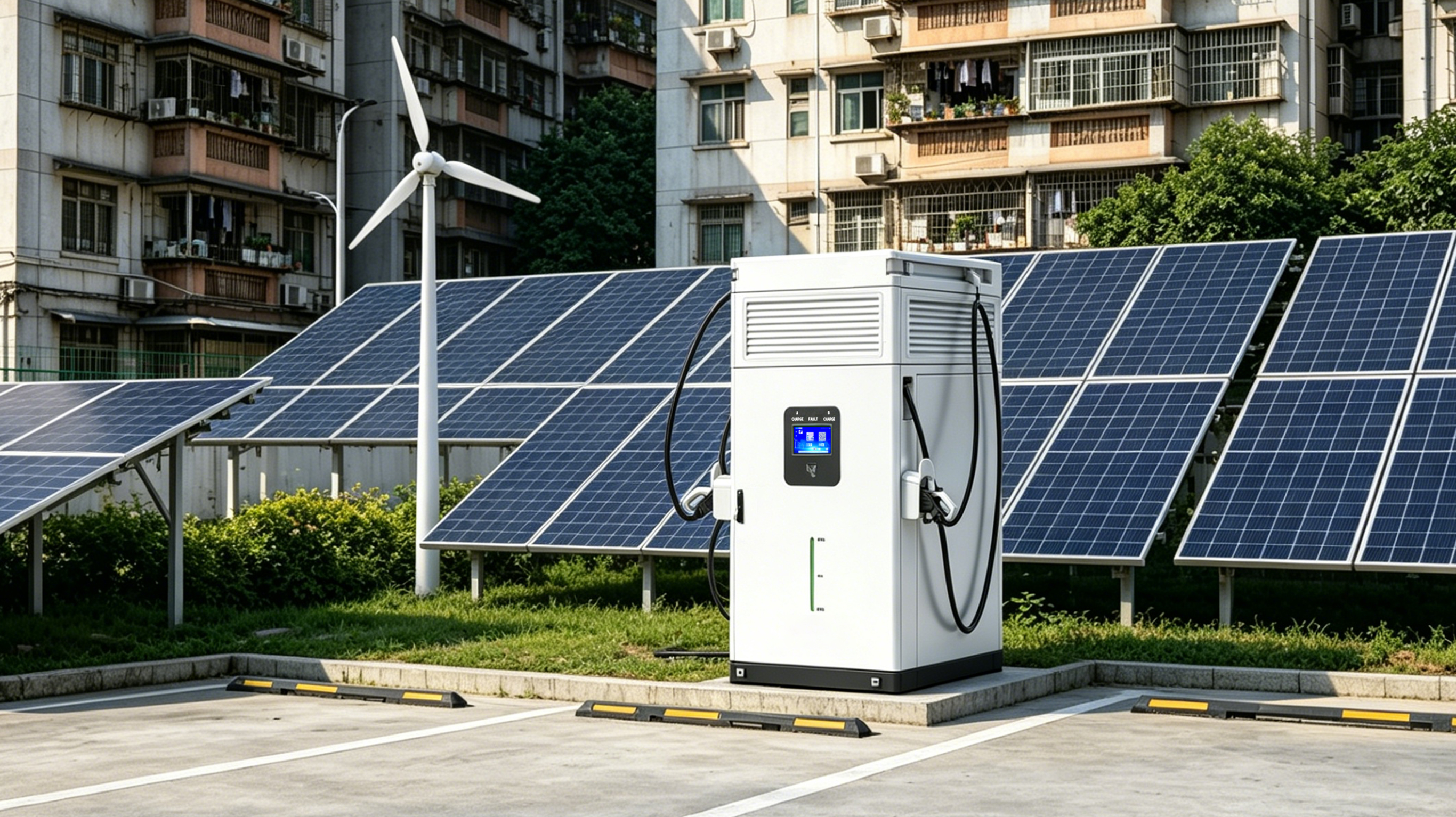 186度电光储充一体充电桩 （186kWh/120kW储充一体桩）