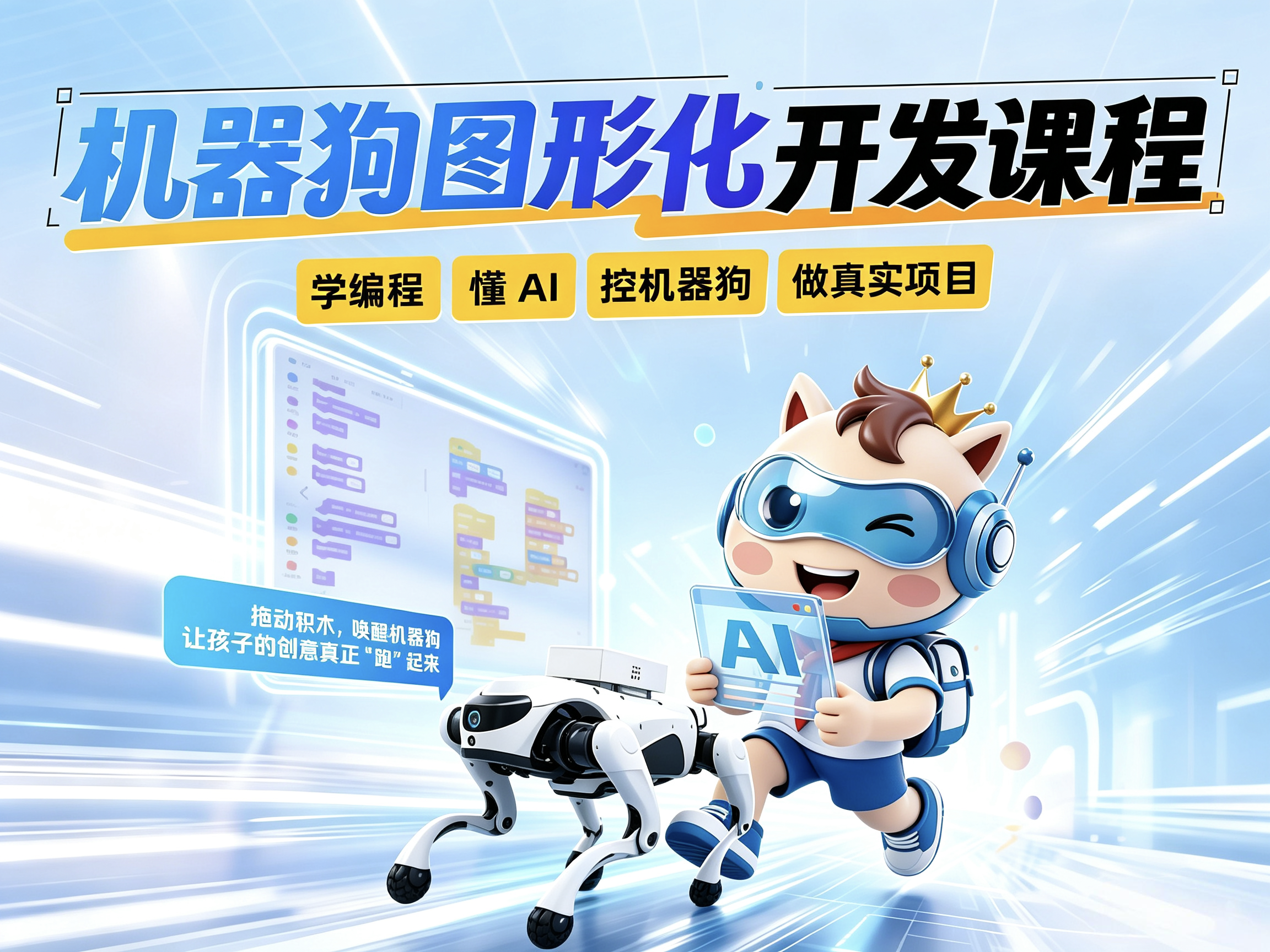 机器狗图形化开发课程