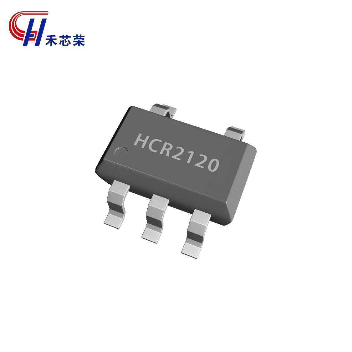 6V 500mA超低噪声，高PSRR射频线性稳压器HCR2120，S0T-23-5