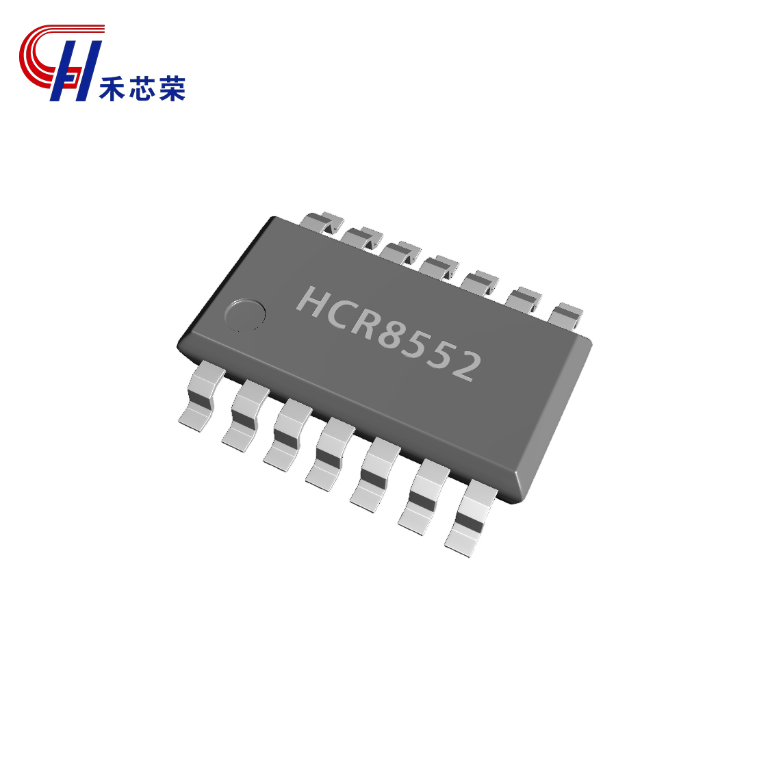 0漂移,130dB-PSRR信噪比，35nV/Hz低噪声运放：HCR8552, SOIC-8