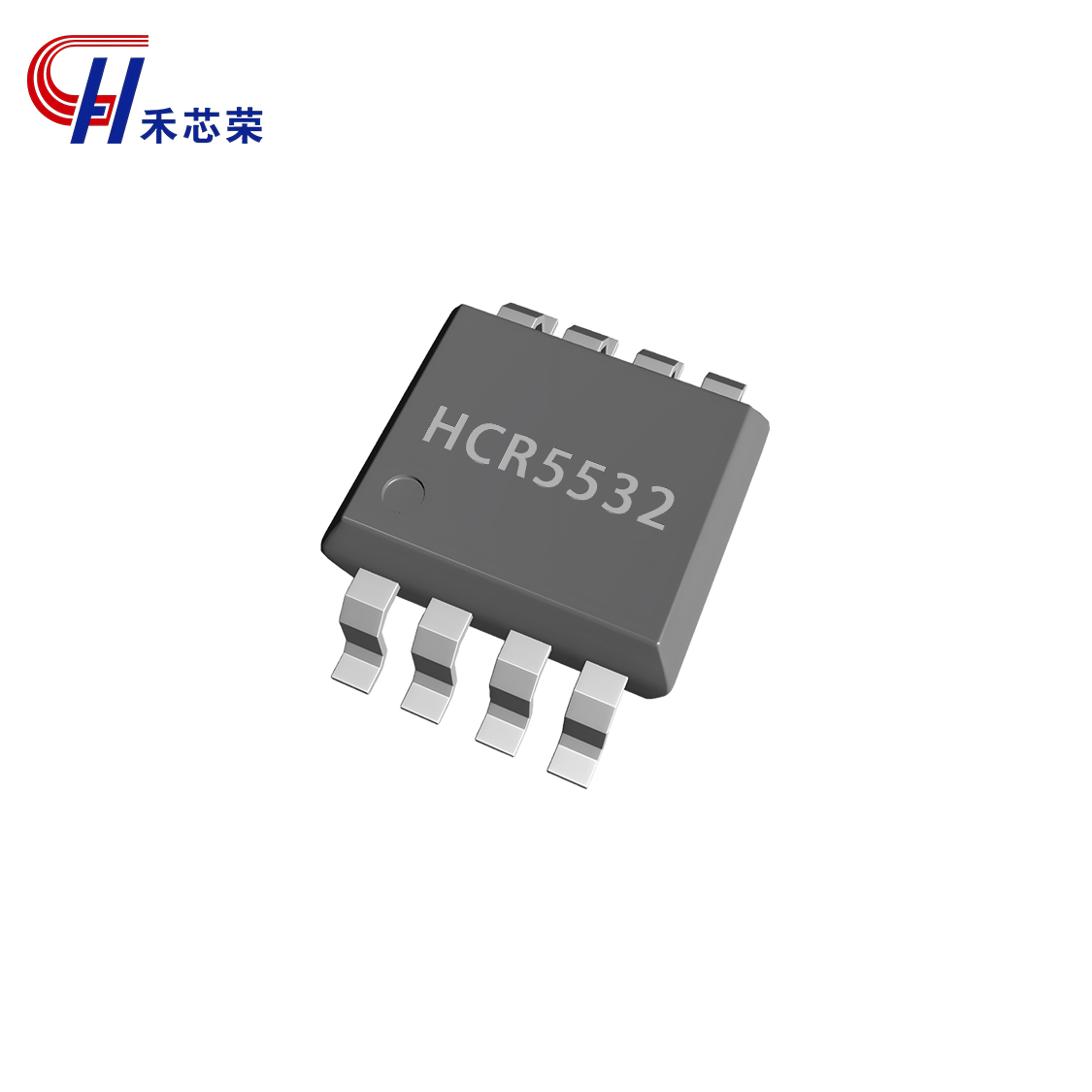 5nV/Hz低噪声高电压运放：HCR5532, SOIC-8
