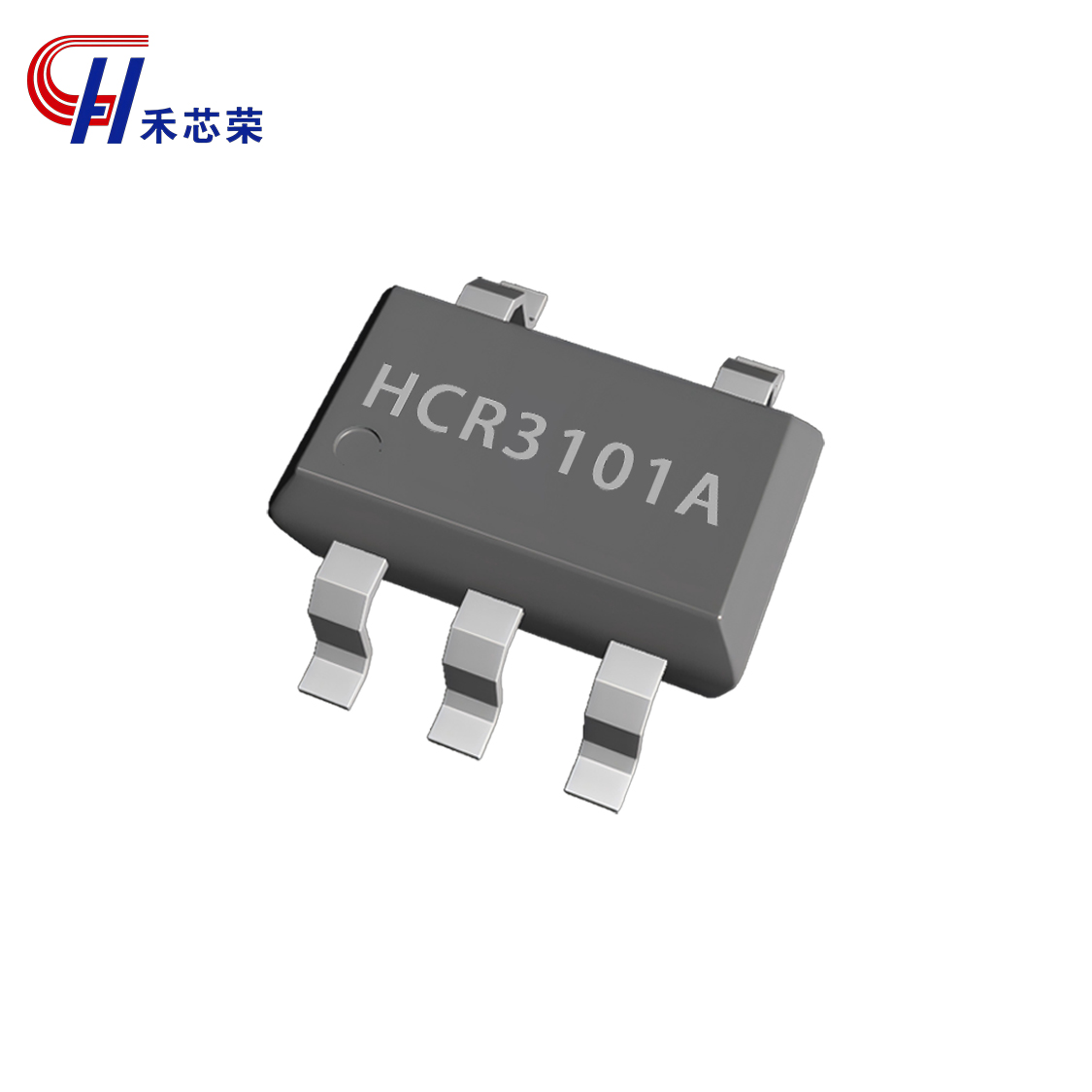 2uA超低静态电流同步降压DCDC: HCR3101A, SOT23-6