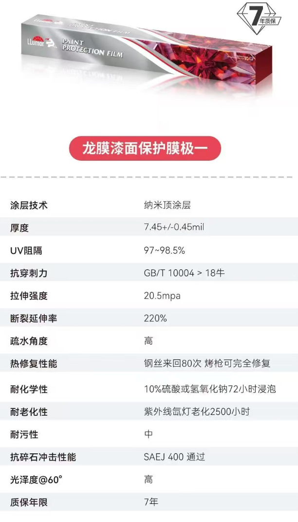 龙膜隐形车衣