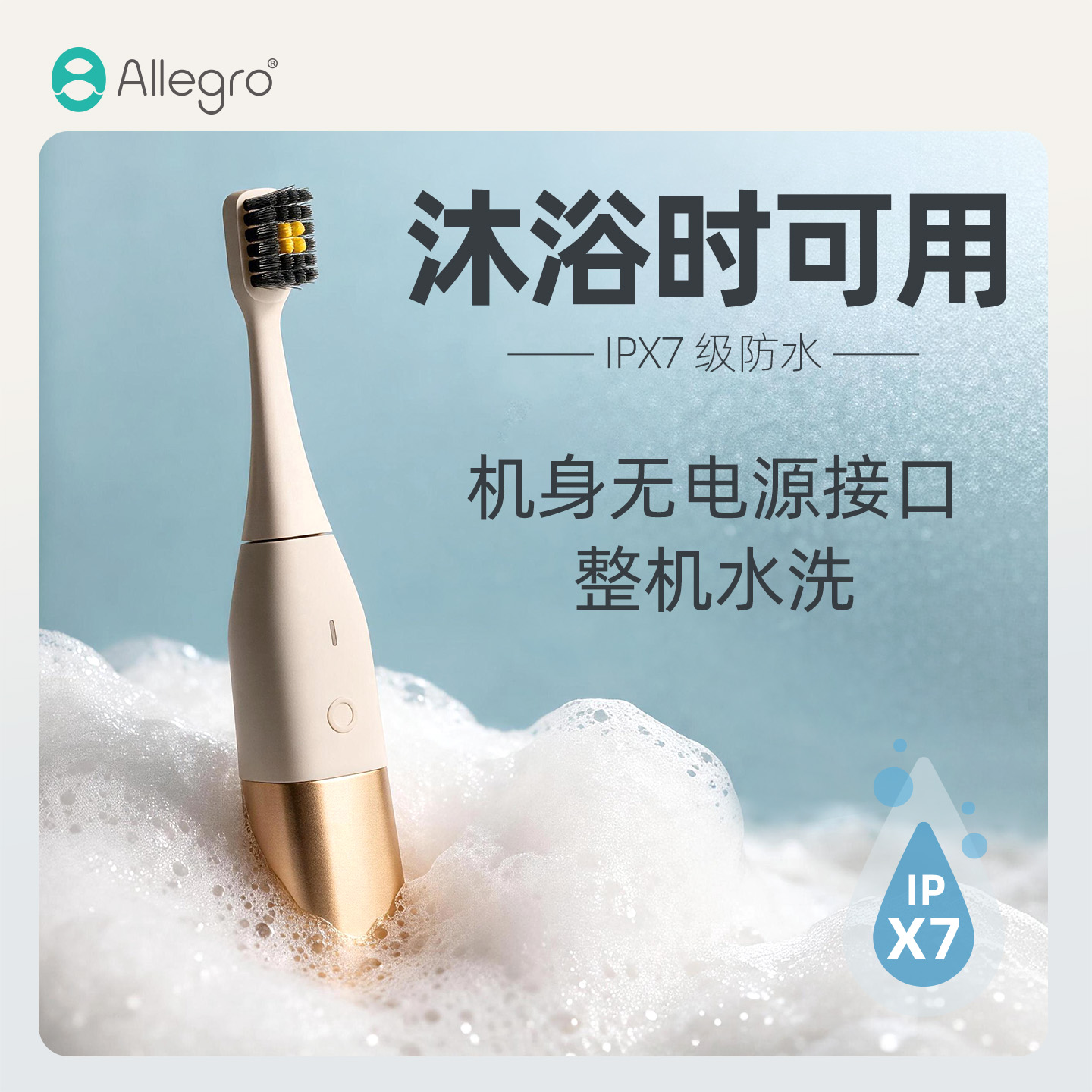 Allegro爱丽歌M1高端简奢电动牙刷