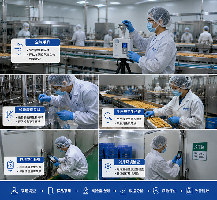 食品企业微生物污染控制体系建立         食品生产企业微生物污染控制体系建设服务