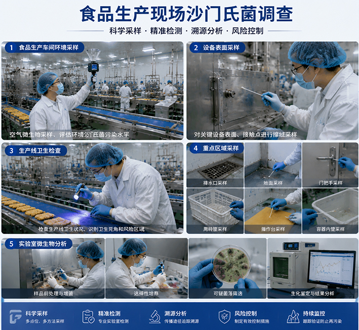 食品厂沙门氏菌污染处理技术服务