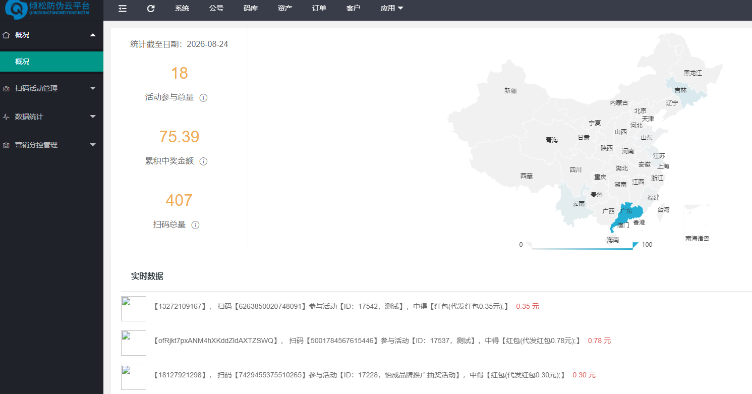 防伪管理软件系统